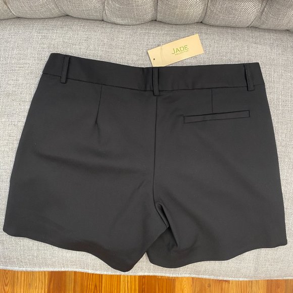 NWT Jade Side Round Short Black Classic and Dressy - Picture 3 of 3